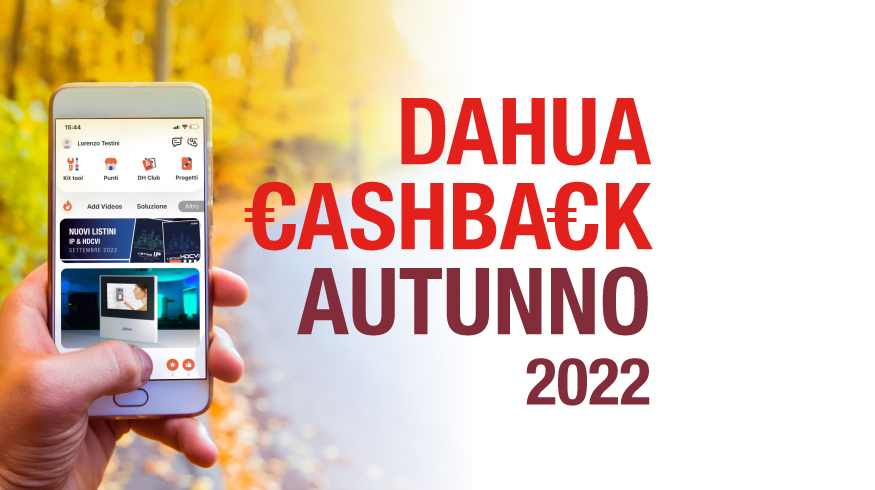 News Thumbnail - Dahua Cashback Autunno 2022