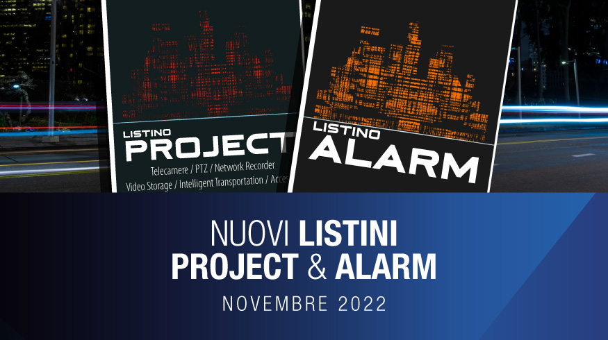 News Thumb - Listino Project & Alarm Novembre 2022 Ver.1